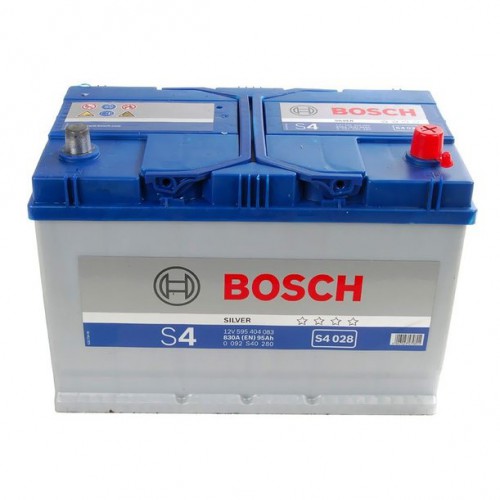 Bosch S4 95 о.п. Ah 830 A азия (S40 280)